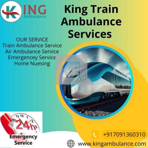 The chances of trouble are minimal by using King Train Ambulance