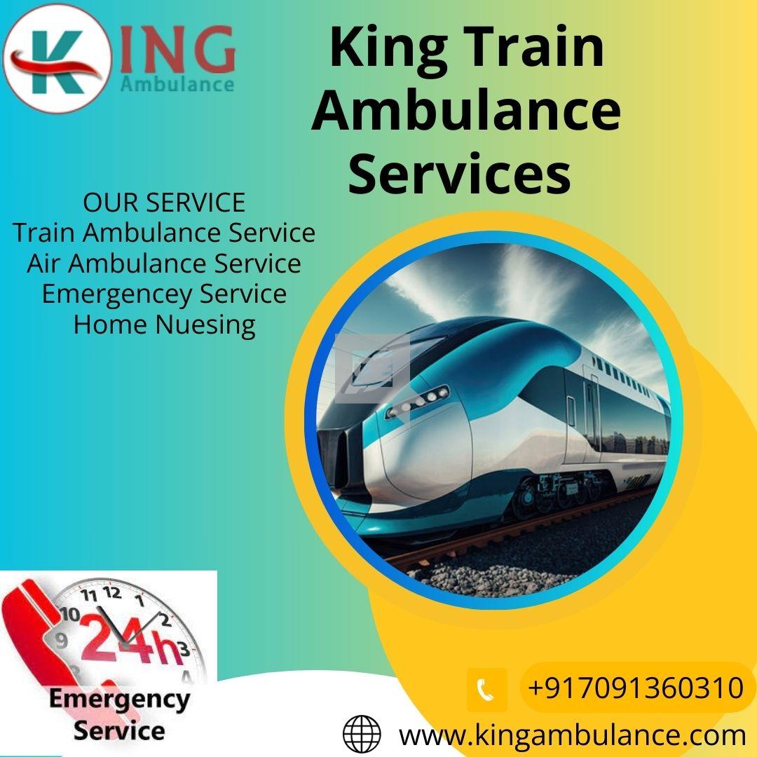 The chances of trouble are minimal by using King Train Ambulance