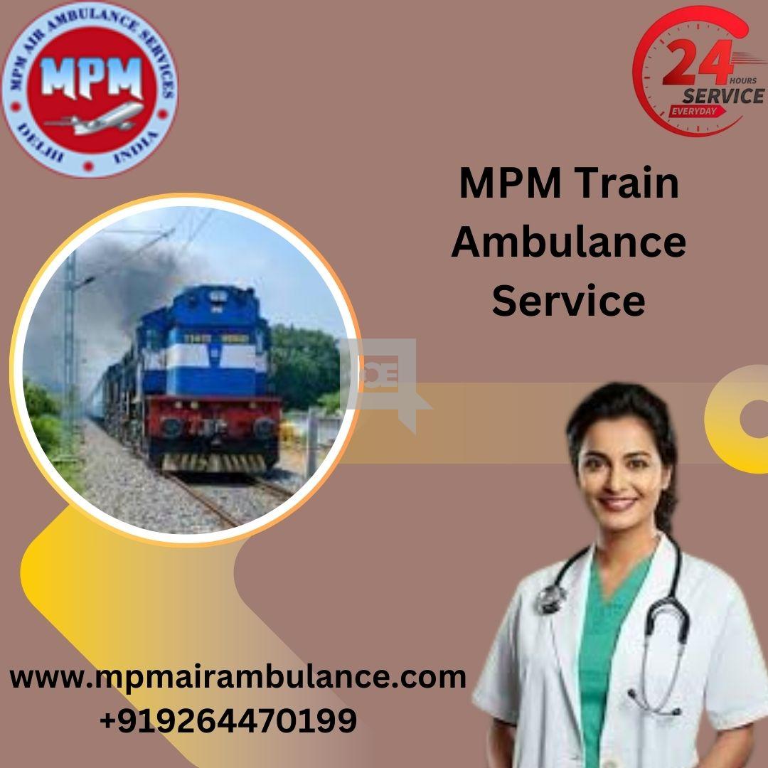Avail of the best MPM Train Ambulance in Darbhanga with a Top-class