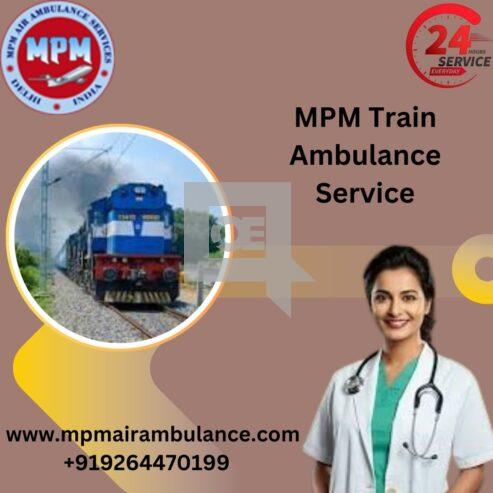 MPM Train Ambulance Service in Raipur Provides Quick Train Medical Tra