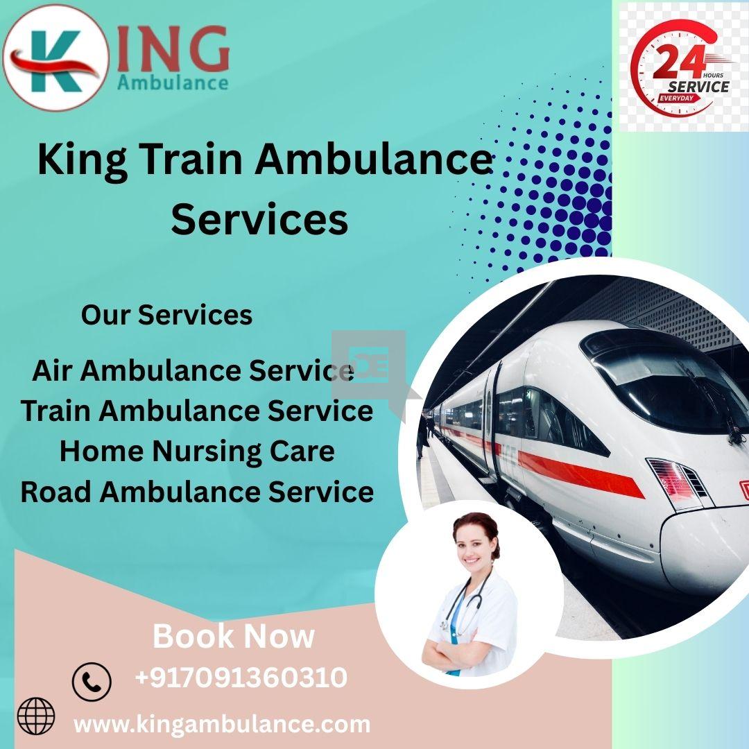 Avail Problem-Free Body Shifting in Lucknow with King Train Ambulance