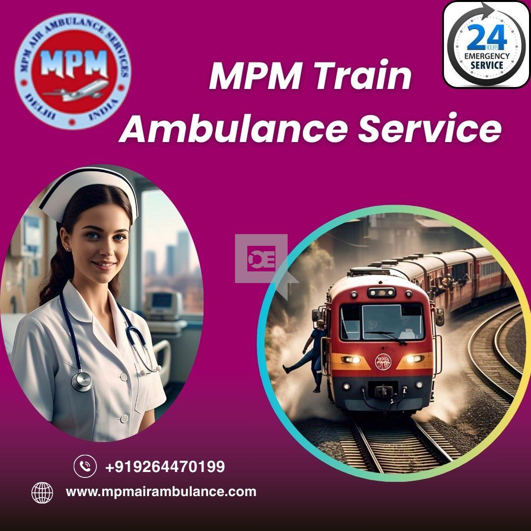 MPM Train Ambulance Services in Dibrugarh Offers an Advanced Way of Pa