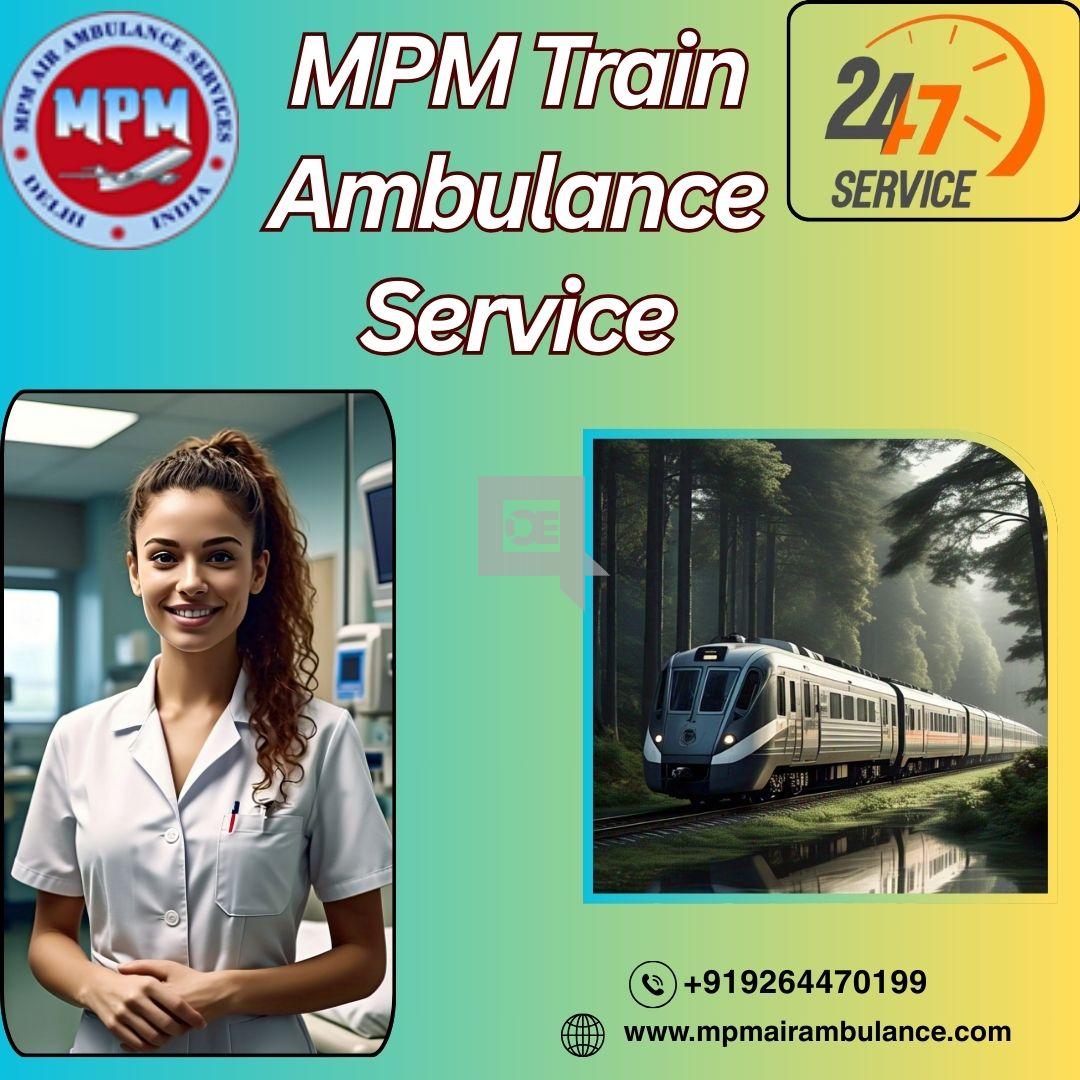MPM Provides Convenient Train Ambulance Services in Delhi