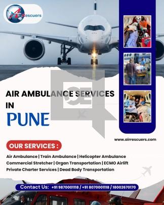 Emergency Air Ambulance Services in Pune, Anytime, Anywhere